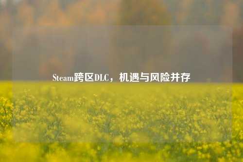 Steam跨区DLC，机遇与风险并存