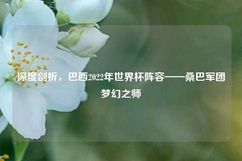 深度剖析,巴西2022年世界杯阵容——桑巴军团梦幻之师