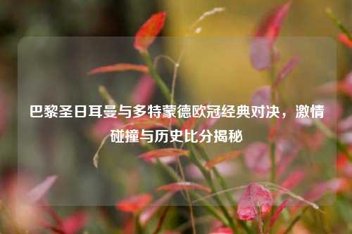 巴黎圣日耳曼与多特蒙德欧冠经典对决，激情碰撞与历史比分揭秘