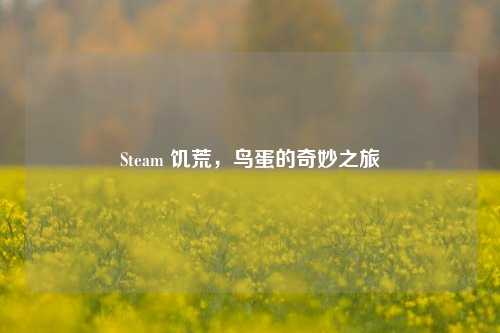 Steam 饥荒,鸟蛋的奇妙之旅