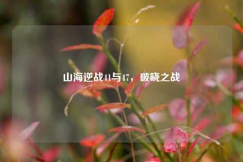 山海逆战41与47,破晓之战