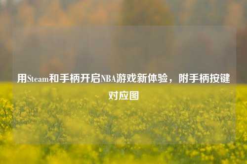 用Steam和手柄开启NBA游戏新体验，附手柄按键对应图