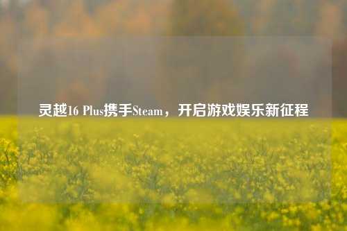 灵越16 Plus携手Steam，开启游戏娱乐新征程