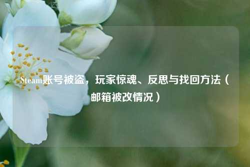 Steam账号被盗，玩家惊魂、反思与找回方法（邮箱被改情况）
