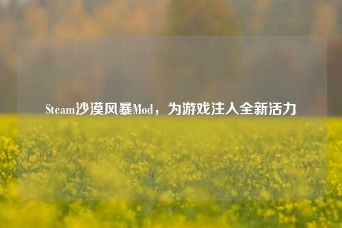 Steam沙漠风暴Mod，为游戏注入全新活力