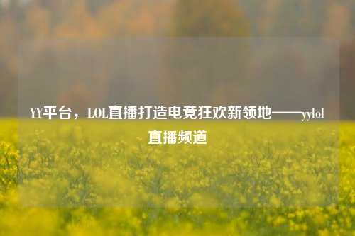 YY平台，LOL直播打造电竞狂欢新领地——yylol直播频道