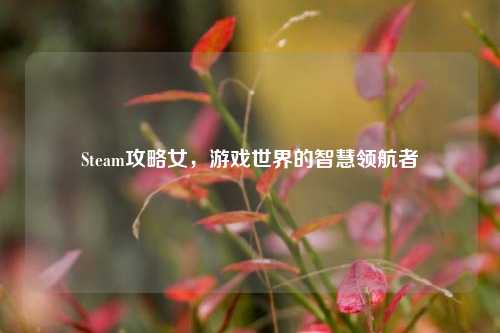 Steam攻略女,游戏世界的智慧领航者