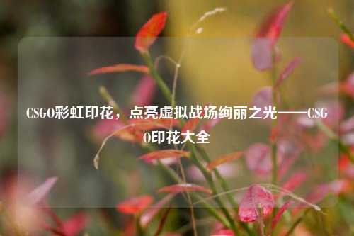 CSGO彩虹印花，点亮虚拟战场绚丽之光——CSGO印花大全