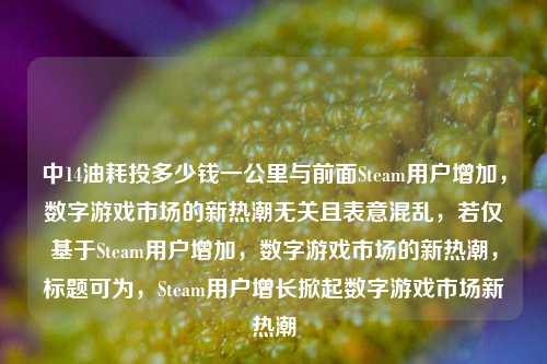 中14油耗投多少钱一公里与前面Steam用户增加，数字游戏市场的新热潮无关且表意混乱，若仅基于Steam用户增加，数字游戏市场的新热潮，标题可为，Steam用户增长掀起数字游戏市场新热潮